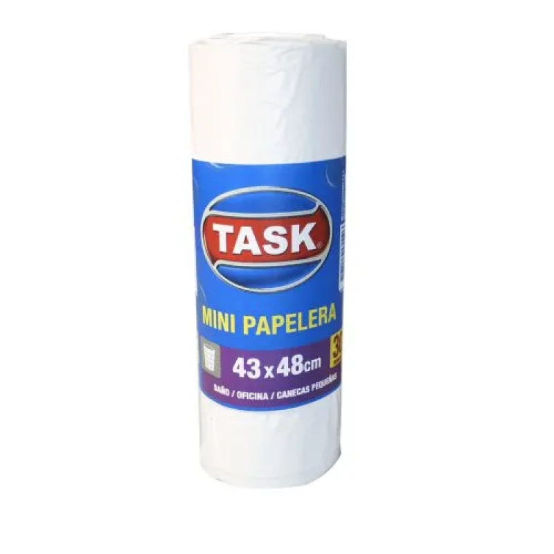 Bolsa Basura Blanca 43 X 48 Tzox30
