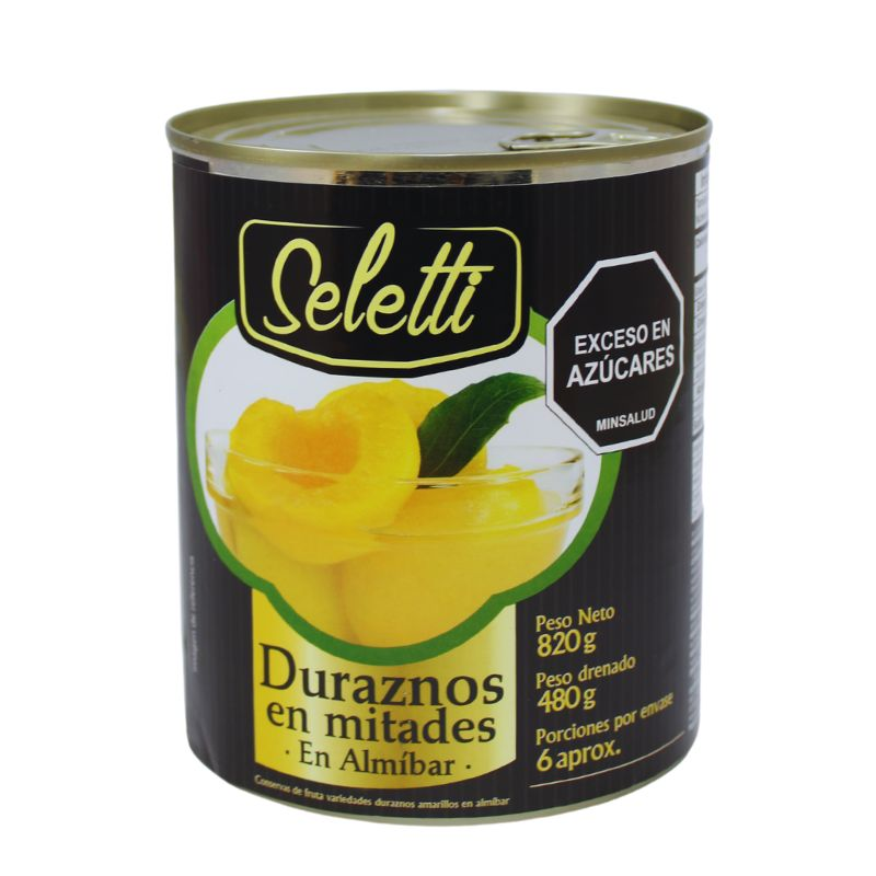 Duraz Selettix820g Mitades En Almibar