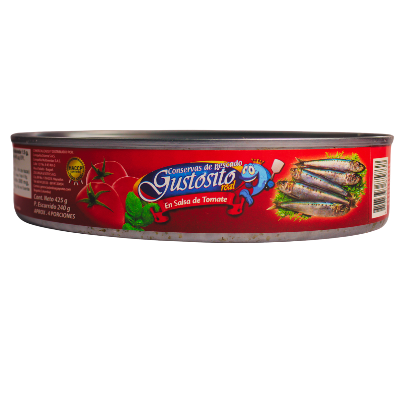 Sardina Gust 425g-240d Real Tte Ov