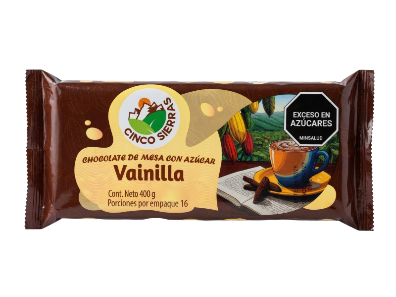 Chocolate Vainilla Cinco Sierrasx400 Gr