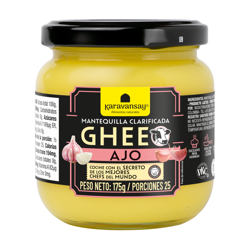 Manteq Ghee Ajo Clarificada Frasco X175g