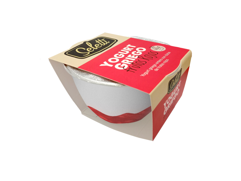 Yogurt Griego Selettix160g Frutos Rojos