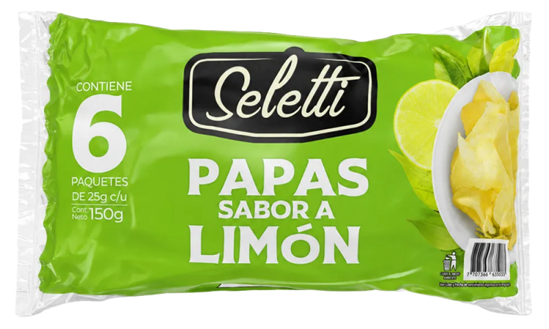 Papas Limon Selettix6 Und X 25 Gr