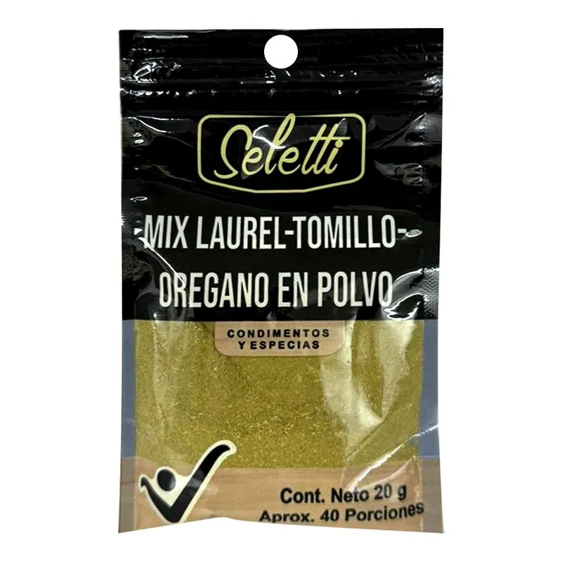 Mix Seletti Laurel Tomillo Oregano 20g