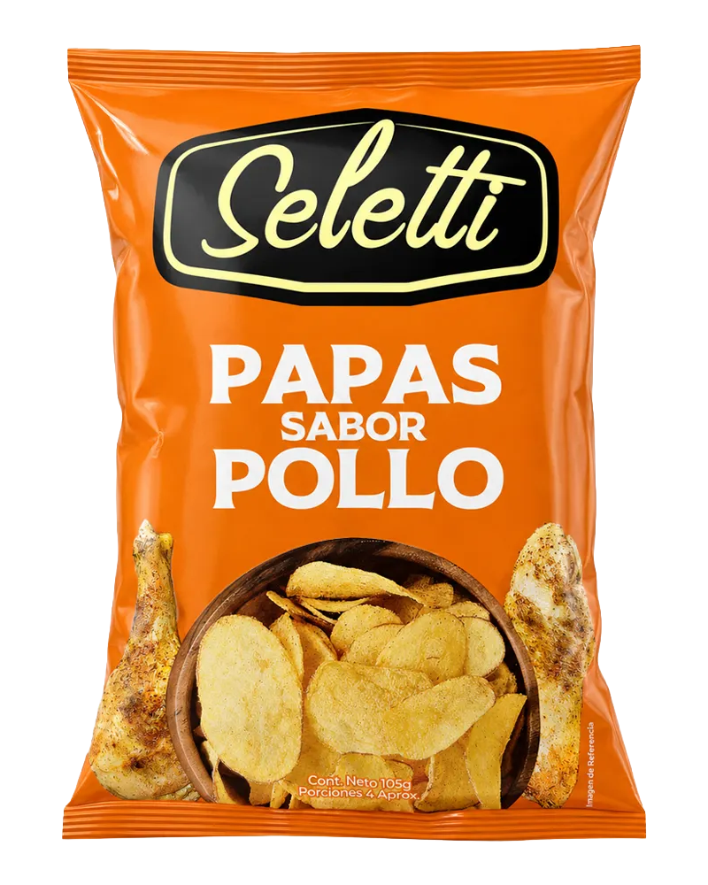 Papas Pollo Selettix105gr
