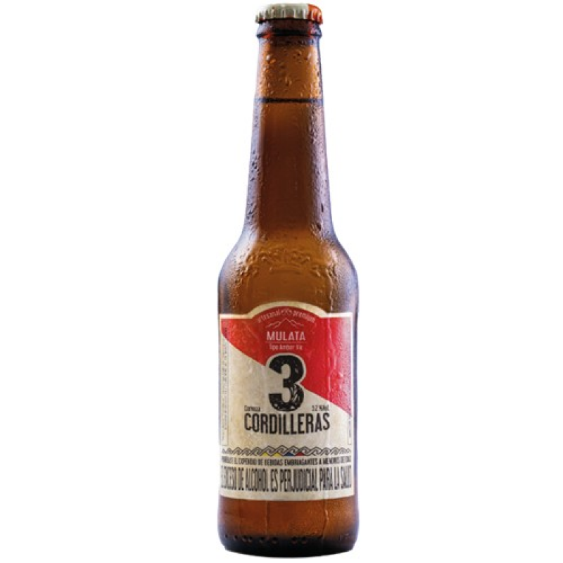 Cerveza 3 Cordilleras Mulata Und X330ml