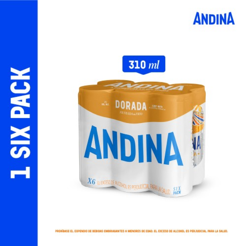 Cerveza Dorada Andinax310mlx6u X 6 Und