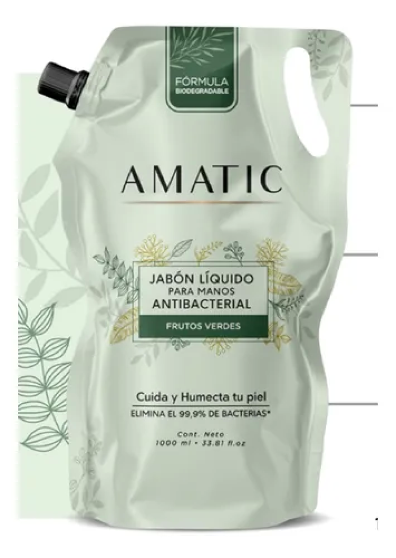 Jabon De Manos Frutos Verdes Amaticx1000