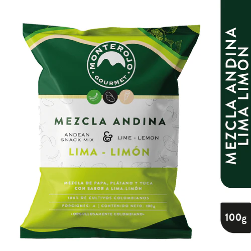 Mezcla Andin Lima Limon Monterojox100 Gr