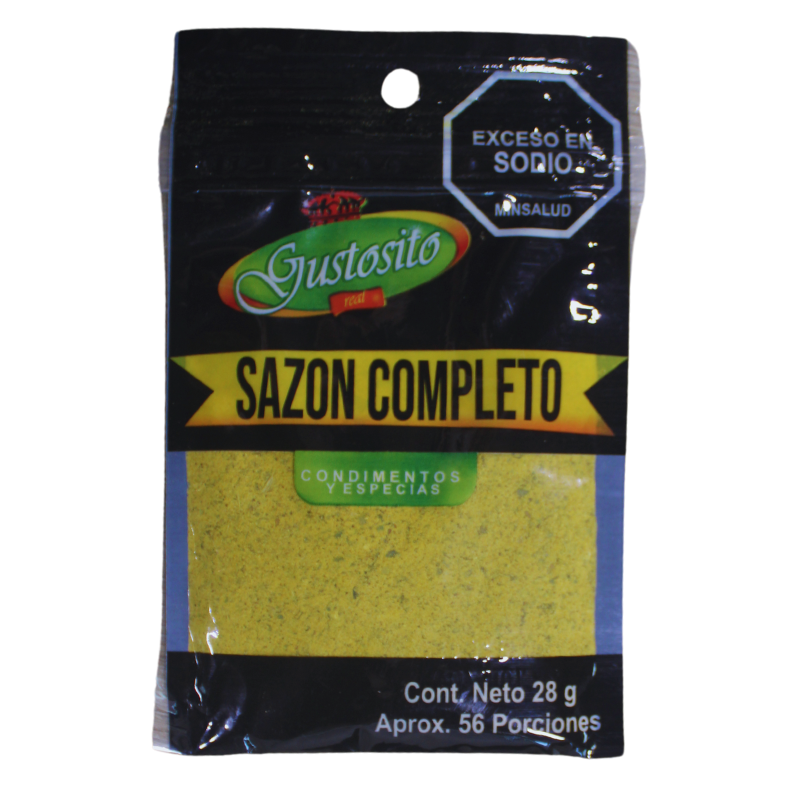 Sazon Completo Gusto Real Zipper-28 Gr