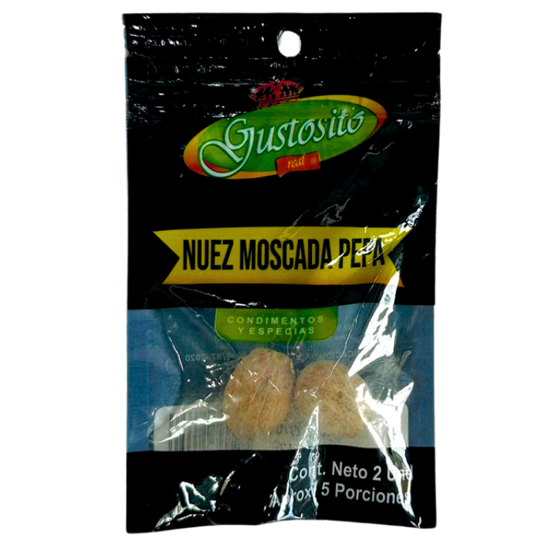 Nuez Moscada Pepa Gusto Real Zipper- 12g