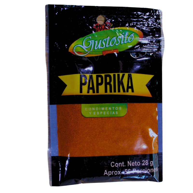 Paprika Gustosito Real Zipper-28 Gramos