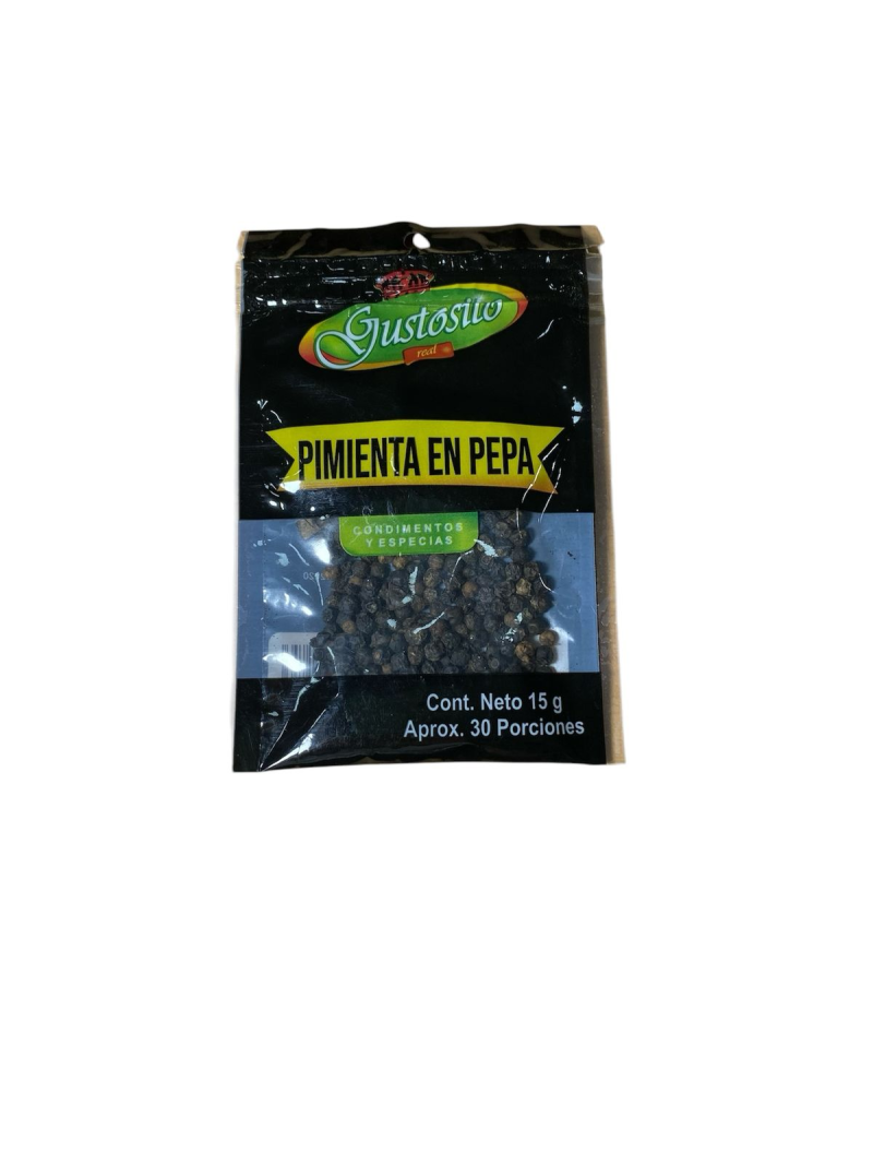 Pimienta En Pepa Gusto Real Zipper-15gr