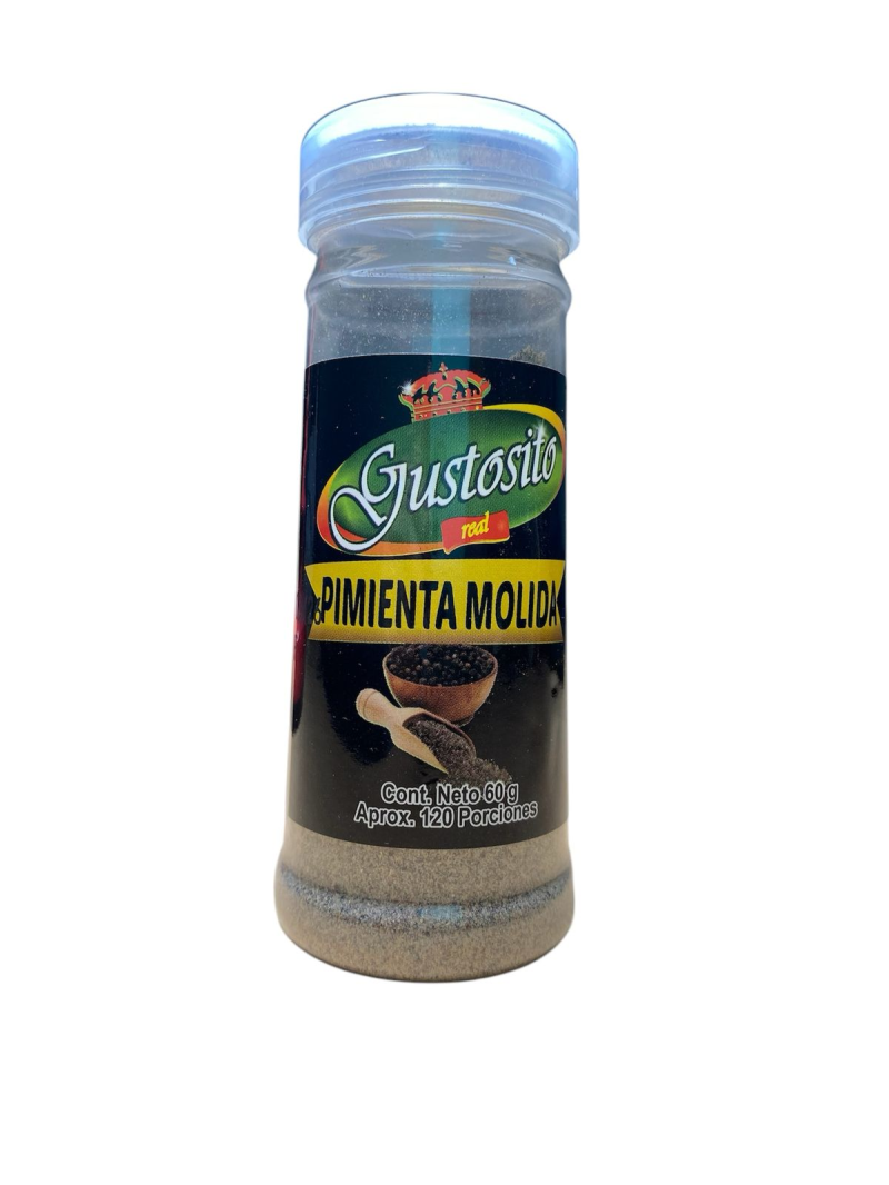 Pimienta Molida Gustosito Pet-60 Gramos
