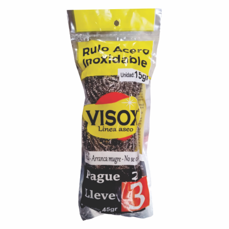 Rulo Acero Inoxidablex3