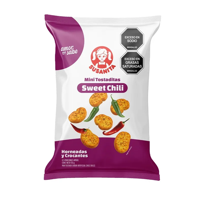 Minitostaditas Sweet Chili Susanita150g