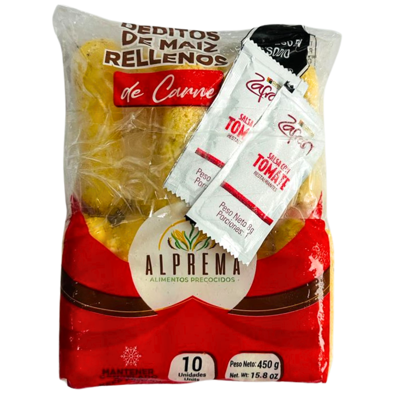 Deditos De Maiz Alpremax450g Carne
