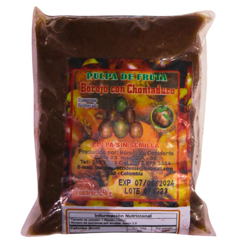 Pulpa Machuka Borojo Y Chontadurox250g