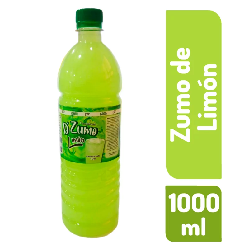 Zumo De Limon X1000 Ml .d`zumo.