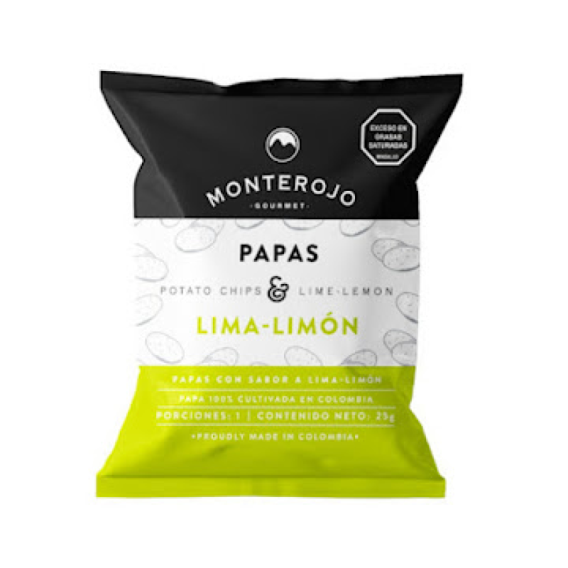 Papas Lima Limon Monterojox 6x25gr