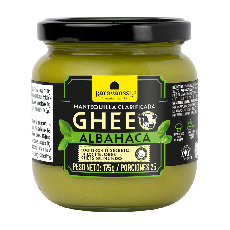 Manteq Ghee Alba Clarificada Frasco X175g