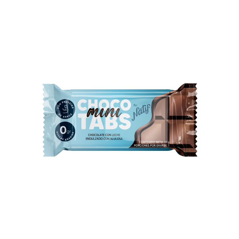 Chocotabs Mini Leche Natifx12gr