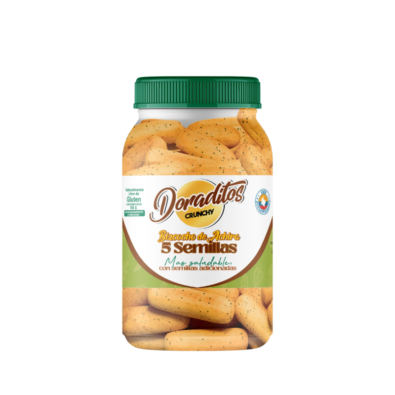 Achira 5 Semillas Doraditos Crunchyx110g