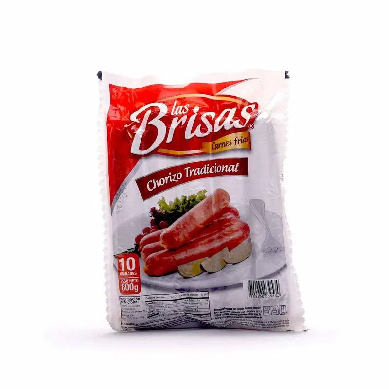 Chorizo Las Brisasx800gx10und Tradiciona