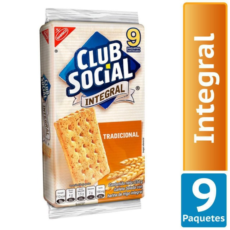 Galleta Club Socialx9undx234g Integ