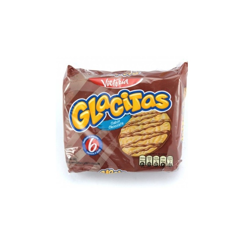 Galletas Chocolate Glacitasx6undx30gr
