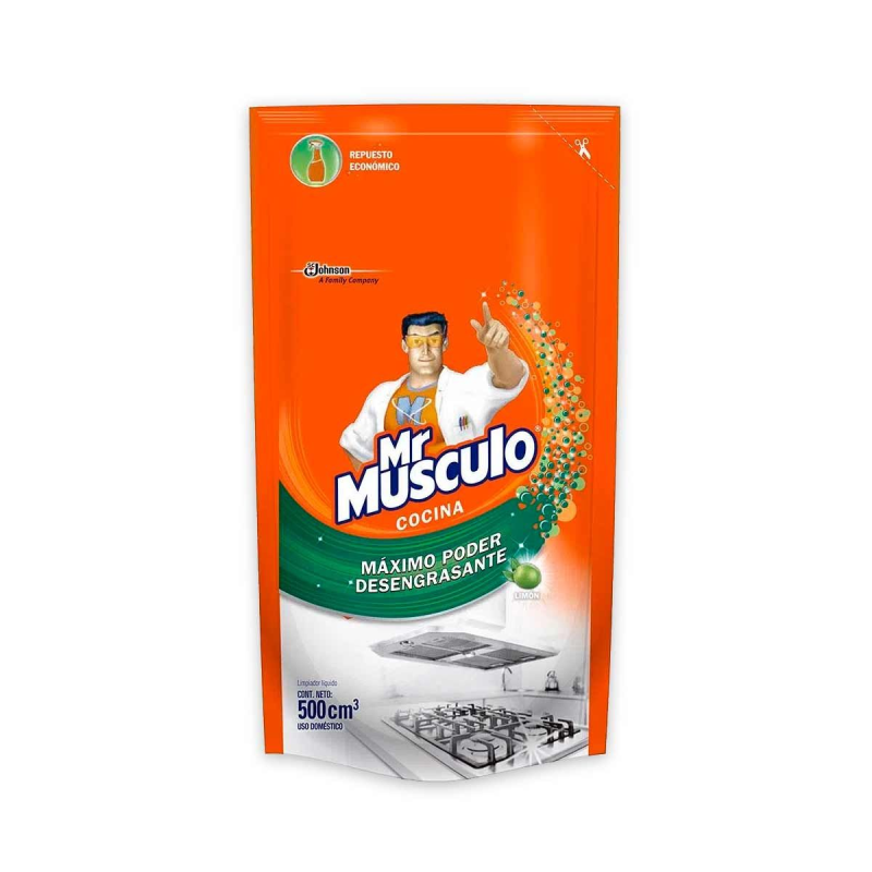 Limpiador Mr Musculox500ml Rpto Antigrasa