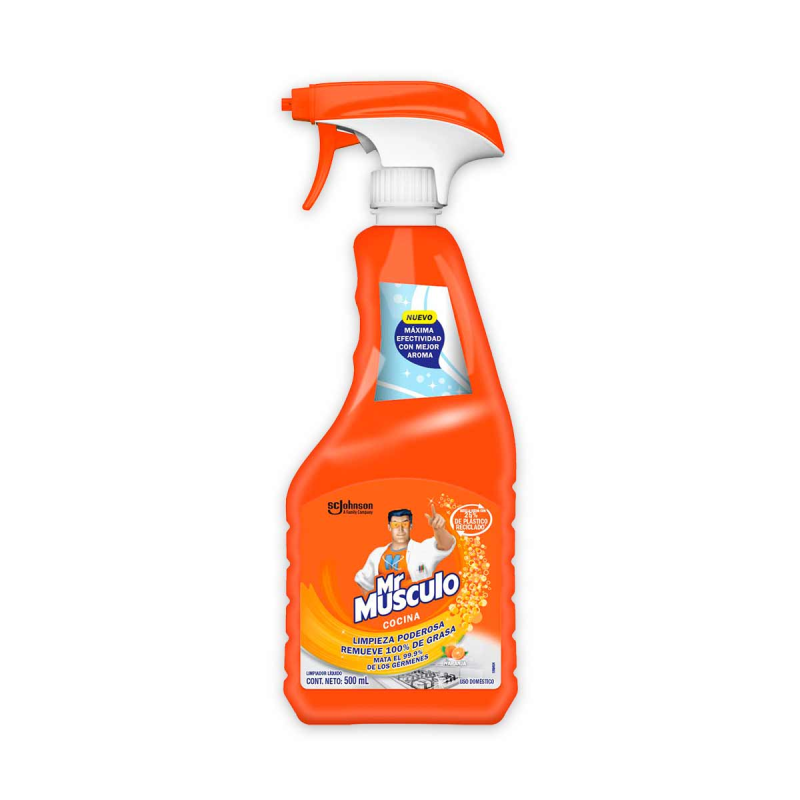 Limpiador Mr Musculox500ml Naranj Cocina Pist