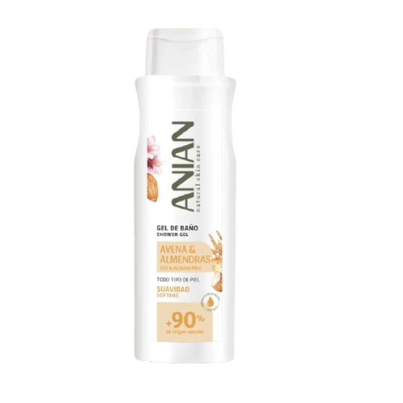 Gel De Bano Avena Almendras Anianx750ml