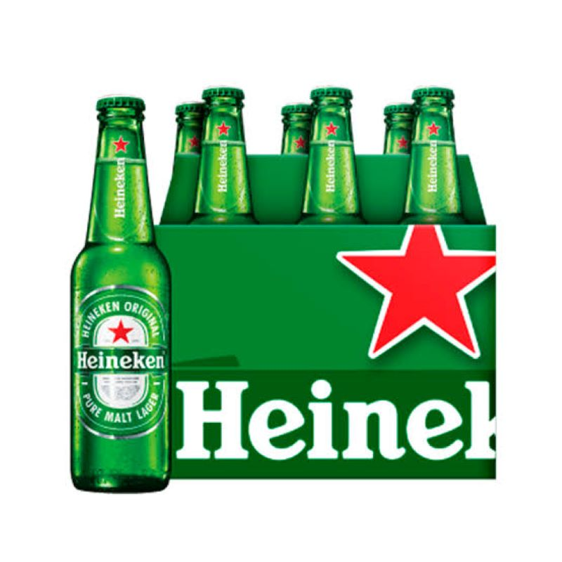 Cerveza Heinekenx330cc X 6 Und