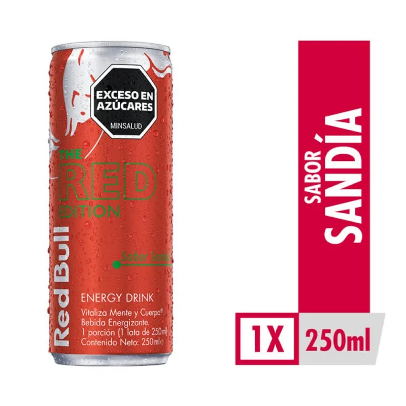 Beb Energ Red Bullx250ml Sandia Lata